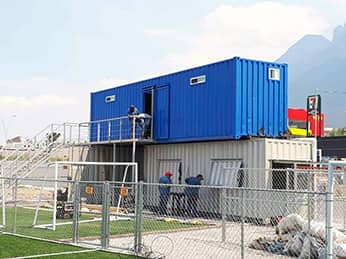 canchas futbol banos oficina snack